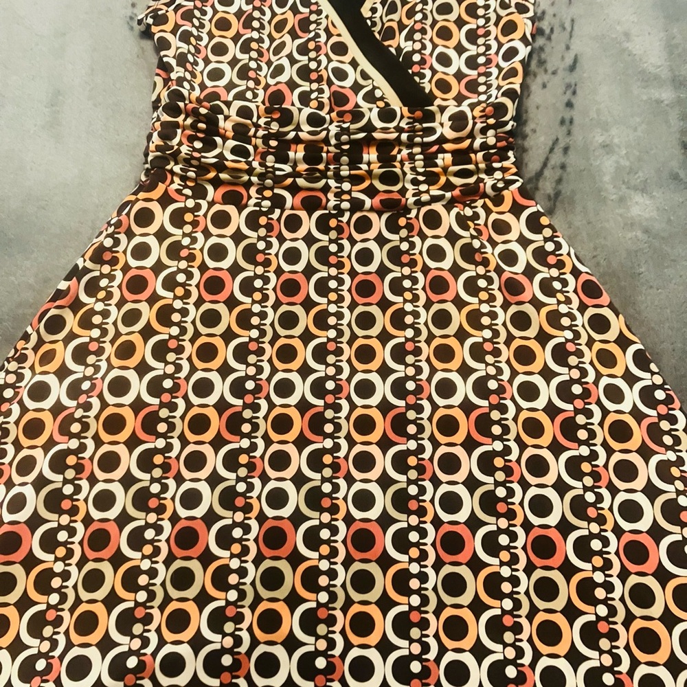 Studio I Asymmetrical Dress - Black, Red, Orange, White 14P $12